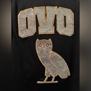 CUSTOM MADE Drake OVO So Far Gone Basketball Jersey Size XL Unisex - Rhinestone